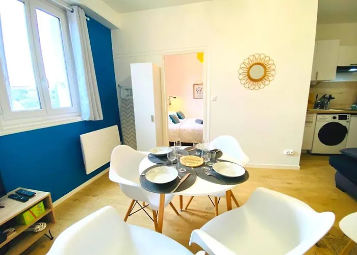 Appart Ideal-Poitiers Centre-Saint-Michel-4Pers